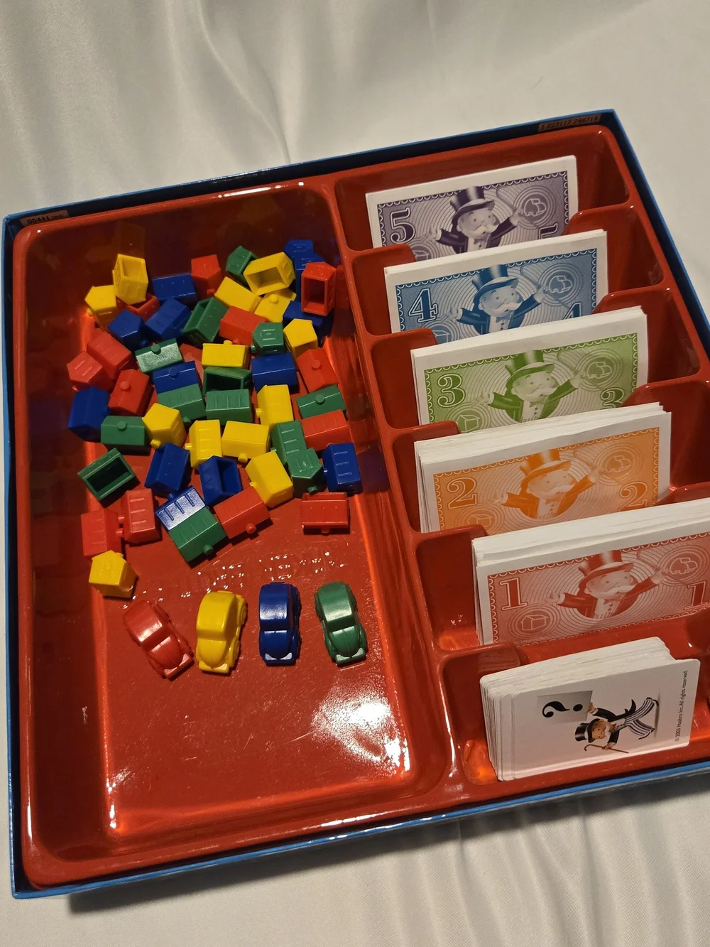 Monopoly Junior Rollercoaster Money Board Game  2001 * Family Edition Complete